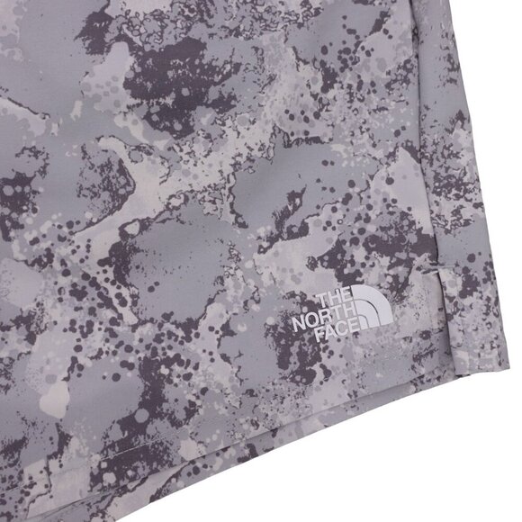 NWT The North Face Wander Shorts 2.0 Sz Big 5X Gray Moss Camo Print High Rise - Picture 6 of 12